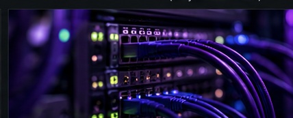 Network cables connected to segmented infrastructure
